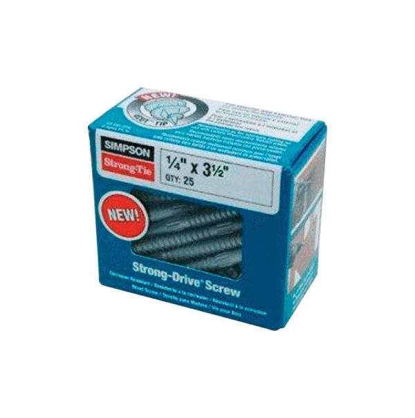 Simpson Strong-Tie Strong-Drive No. 3 Sizes X 3-1/2 in. L Star Hex Head Structural Screws 1.1 lb 25