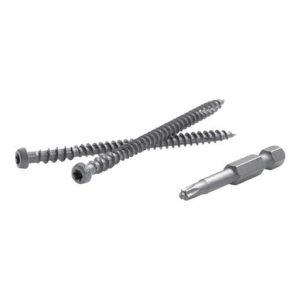 FastenMaster TrapEase No. 20 X 2-1/2 in. L Torx Ttap Star Head Composite Deck Screws 350 pk