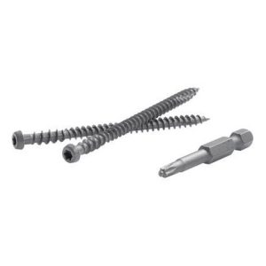 FastenMaster TrapEase No. 20 X 2-1/2 in. L Torx Ttap Star Head Composite Deck Screws 75 pk
