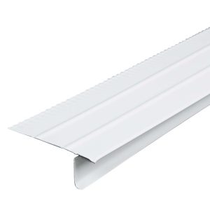 Amerimax 2.43 in. W X 10 ft. L Aluminum Overhanging Roof Drip Edge White