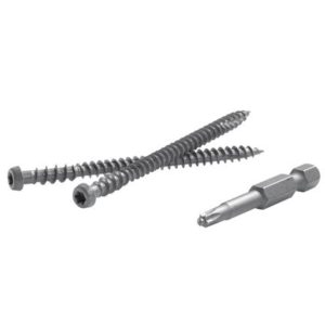 FastenMaster TrapEase No. 20 X 2-1/2 in. L Torx Ttap Star Head Composite Deck Screws 12 lb 1050 pk