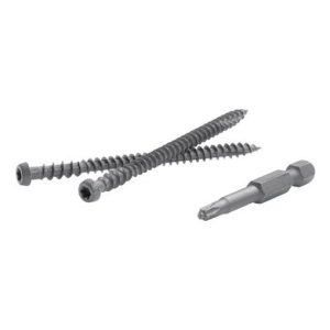 FastenMaster TrapEase No. 20 X 2-1/2 in. L Torx Ttap Star Head Composite Deck Screws 350 pk