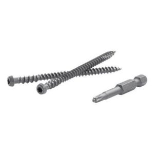 FastenMaster TrapEase No. 20 X 2-1/2 in. L Torx Ttap Star Head Composite Deck Screws 350 pk