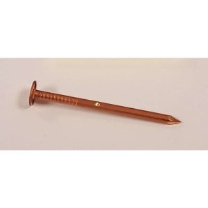 Maze Nails 6D 2 in. Slate Polished Copper Nail Flat Head 1 lb