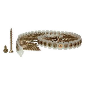 Senco DuraSpin No. 8 Sizes X 2-1/2 in. L Square Square Head Deck Screws 800 pk