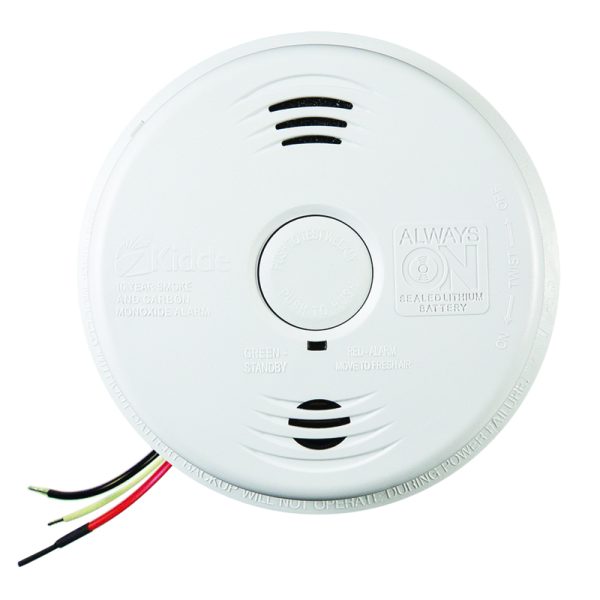 Kidde Worry-Free Hard-Wired Ionization Smoke and Carbon Monoxide Detector