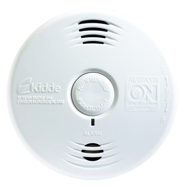 Kidde Worry-Free Battery-Powered Electrochemical/Ionization/Photoelectric Smoke and Carbon Monoxide