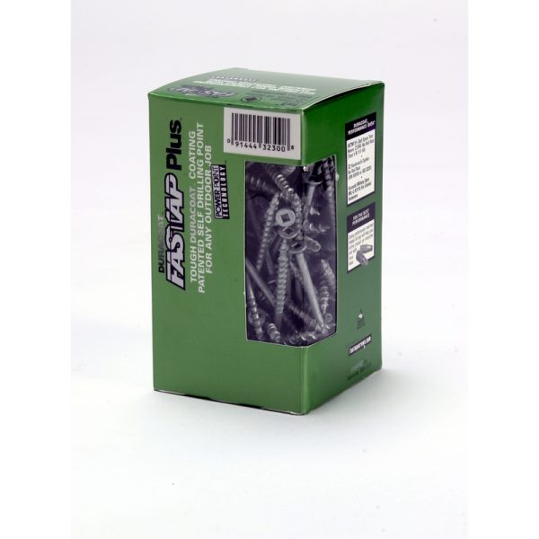 Fastap Plus No. 9 X 2-1/4 in. L Phillips DuracoatXT Wood Screws 13 oz 100 pk