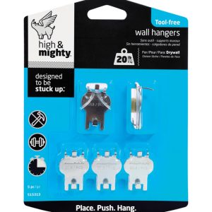 Hillman High & Mighty Picture Hanger 20 lb 5 pk