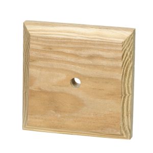 Waddell 3/4 in. H X 4 in. L Prefinished Brown Pine Exterior Post Top