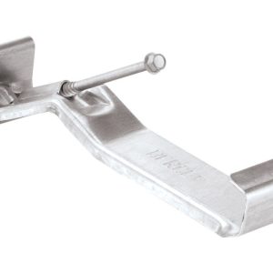 Amerimax 1.75 in. H X 5 in. W X 5.18 in. L Metallic Aluminum K Hidden Gutter Hanger