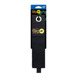 Wrap-It Storage Heavy-Duty 3 in. W X 22 in. L Black Storage Straps 50 lb 1 pk
