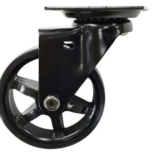 Shepherd Hardware 3 in. D Swivel Aluminum/Polyurethane Caster 100 lb 1 pk
