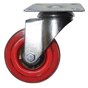Shepherd Hardware 3 in. D Swivel Polyurethane Caster 132 lb 1 pk