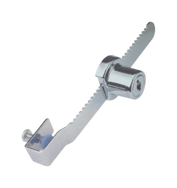 Prime-Line 5 1/2 in. H X 9/16 in. W X 5-1/2 in. L Steel Key Showcase Lock