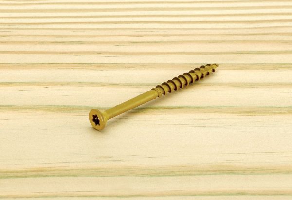 Starborn Deckfast No. 9 X 2-1/2 in. L Star Flat Head Deck Screws 250 pk