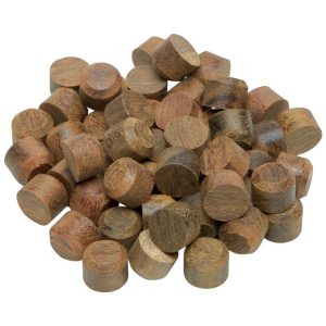 Starborn Pro Plug Round Wood Dowel 5/16 in. D X 0.25 in. L 100 pk Brown