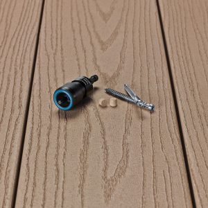 Starborn Pro Plug No. 10 X 2-1/2 in. L Star Trim Head Deck Screws and Plugs Kit 1 pk