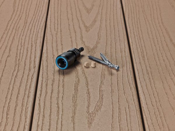 Starborn Pro Plug No. 10 X 2-1/2 in. L Star Trim Head Deck Screws and Plugs Kit 1 pk