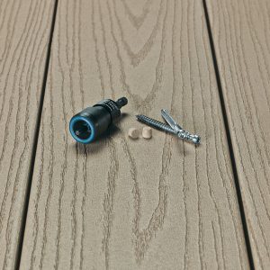 Starborn Pro Plug No. 10 X 2-1/2 in. L Star Trim Head Deck Screws and Plugs Kit 1 pk