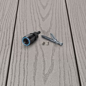 Starborn Pro Plug No. 10 X 2-1/2 in. L Star Trim Head Deck Screws and Plugs Kit 1 pk