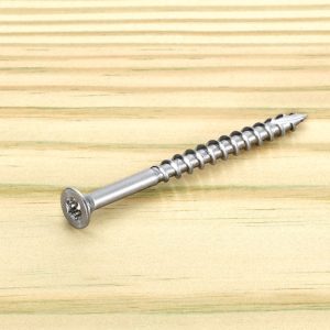 Starborn Deckfast No. 8 X 2 in. L Star Flat Head Deck Screws 100 pk