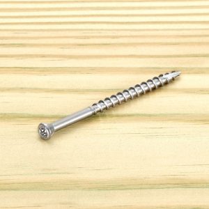 Starborn Deckfast No. 8 X 2-1/2 in. L Star Trim Head Deck Screws 2500 pk