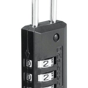 Master Lock 2.18 in. H X 13/16 in. W Steel 3-Dial Combination Padlock