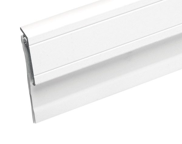 Frost King Matte White Aluminum/Vinyl Door Sweep 1 pk