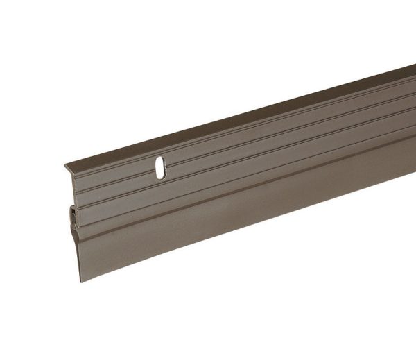 Frost King Aged Bronze Brown Aluminum/Vinyl Door Sweep 1 pk