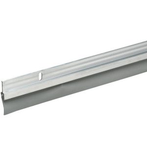 Frost King Brushed Chrome Silver Aluminum Door Sweep 1 pk