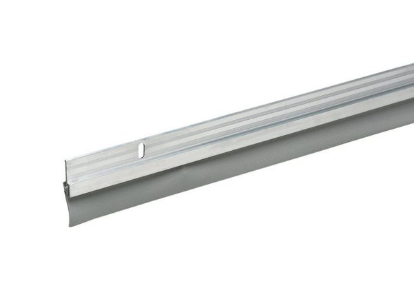 Frost King Brushed Chrome Silver Aluminum Door Sweep 1 pk
