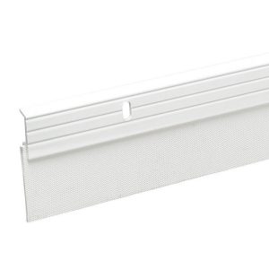 Frost King Matte White Aluminum Door Sweep 1 pk