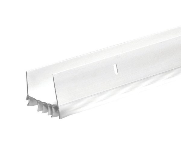Frost King Matte White Vinyl Door Sweep 1 pk