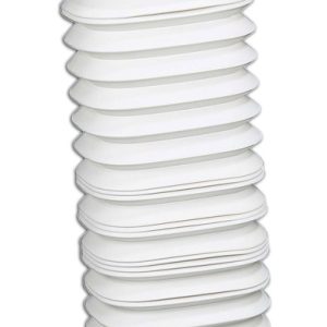 Amerimax 2 in. H X 3 in. W X 7.5 in. L White Vinyl Gutter Elbow