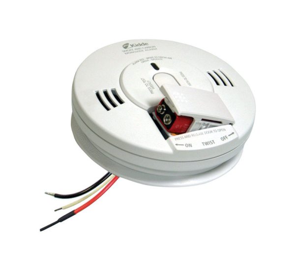 Kidde Hard-Wired w/Battery Back-Up Photoelectric Smoke and Carbon Monoxide Detector