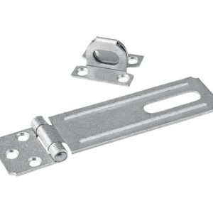 National Hardware Galvanized Steel 4-1/2 in. L Safety Hasp 1 pk