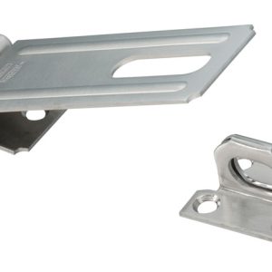 National Hardware Stainless Steel 4-1/2 in. L Safety Hasp 1 pk