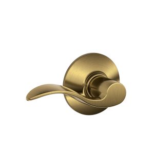 Schlage Avanti Antique Brass Passage Lever Right or Left Handed