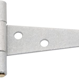National Hardware 3 in. L Galvanized Steel T Hinge 2 pk
