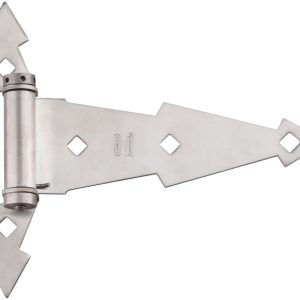 National Hardware 7 in. L Stainless Steel Stainless Steel Ornamental T Hinge 1 pk
