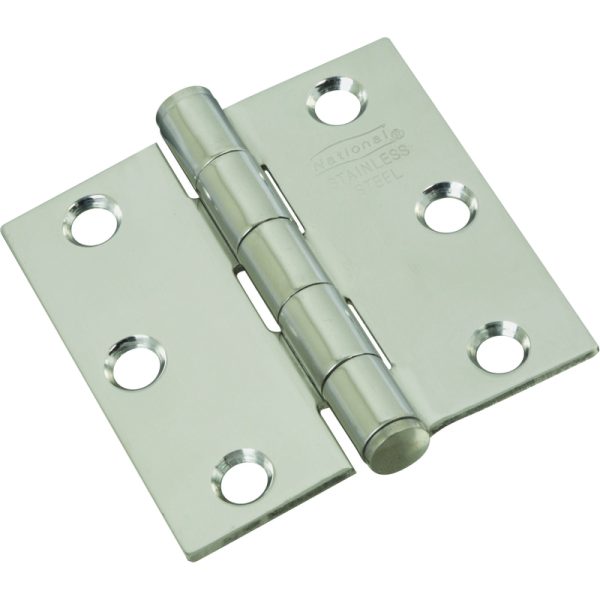 National Hardware 2-1/2 in. L Door Hinge 2 pk