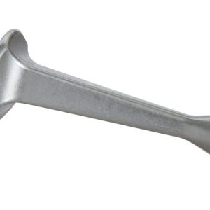 National Hardware Zinc w/Rubber Tip Satin Nickel Silver Rigid Door Stop Mounts to wall