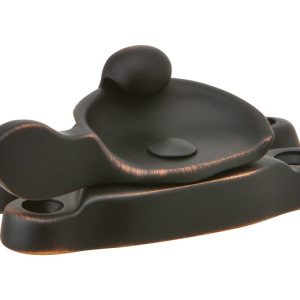 Ives Aged Bronze Aluminum Window Lock 1 pk
