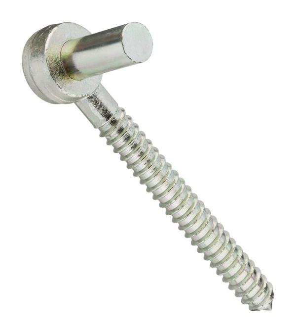 National Hardware 7/8 in. W X 7-1/2 in. L Zinc Plated Steel Screw Hooks 1 pk