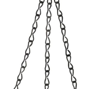 National Hardware Black Steel 18 in. H Decorative Chains 1 pk