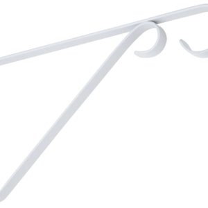 National Hardware White Steel Bracket 9 in. L 15 lb