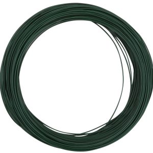 National Hardware Green Steel 100 ft. H Floral Wire 1 pk