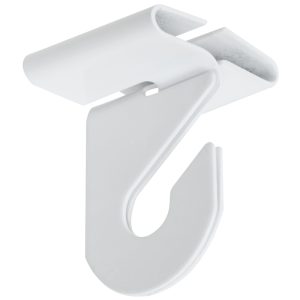 National Hardware 2 in. L White Steel Suspended Ceiling Hook 10 lb. cap. 2 pk