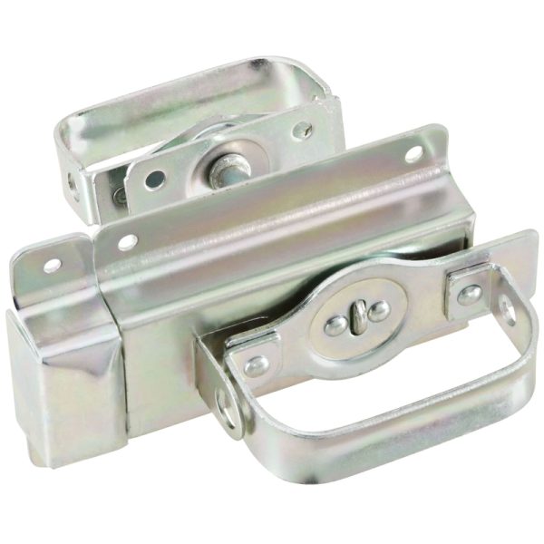 National Hardware Zinc-Plated Silver Steel Door Latch 1 pk